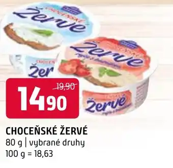 Terno CHOCEŇSKÉ ŽERVÉ nabídka