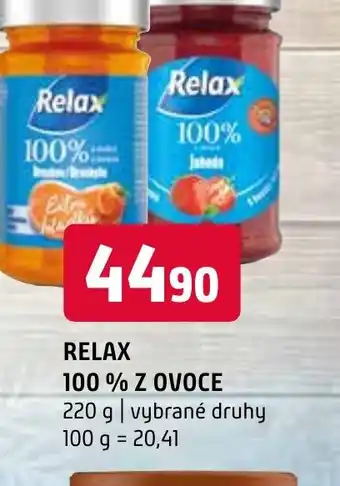 Terno RELAX 100 % Z OVOCE nabídka