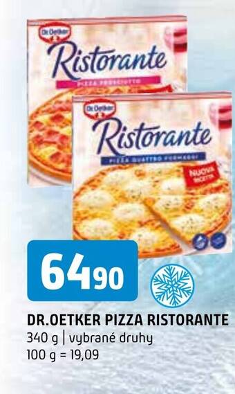 Terno DR.OETKER PIZZA RISTORANTE nabídka