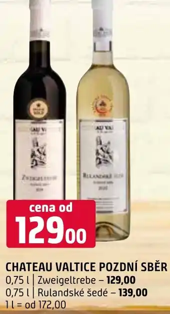 Terno CHATEAU VALTICE POZDNÍ SBĚR 0,75L nabídka