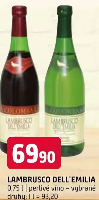 Terno LAMBRUSCO DELL'EMILIA 0,75 L nabídka