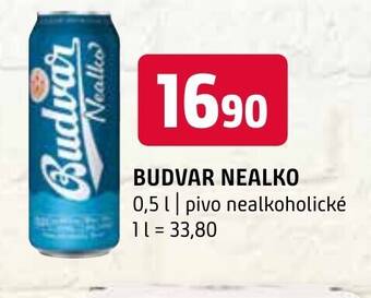 Terno BUDVAR NEALKO 0.5L nabídka