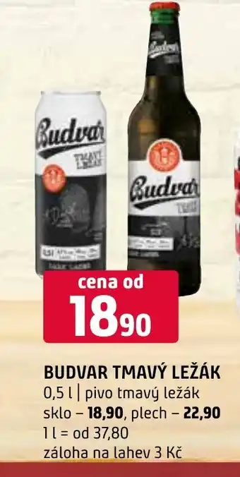 Terno BUDVAR TMAVÝ LEŽÁK 0,5 L nabídka