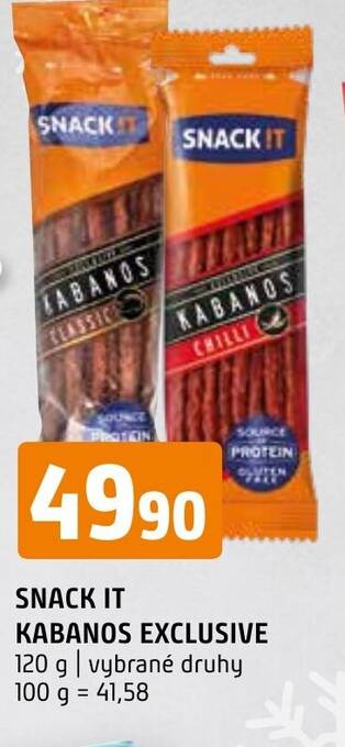 Terno SNACK IT KABANOS EXCLUSIVE nabídka