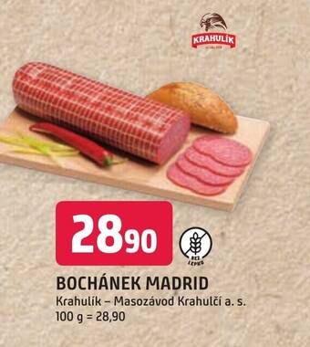 Trefa BOCHÁNEK MADRID nabídka
