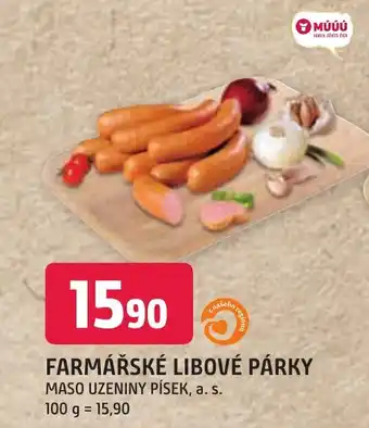 Trefa FARMÁŘSKÉ LIBOVÉ PÁRKY nabídka