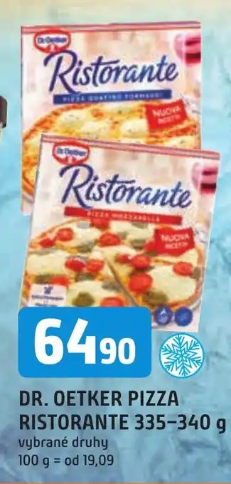 Trefa DR. OETKER PIZZA RISTORANTE 335-340 g nabídka