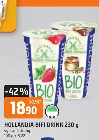 Trefa HOLLANDIA BIFI DRINK 230 g nabídka