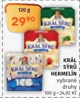 Trefa KRÁL SÝRŮ HERMELÍN nabídka