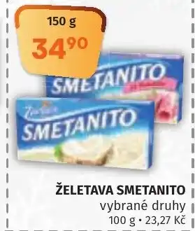 Trefa ŽELETAVA SMETANITO nabídka