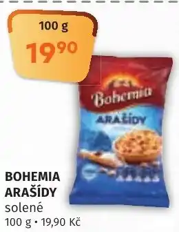 Trefa BOHEMIA ARAŠÍDY nabídka