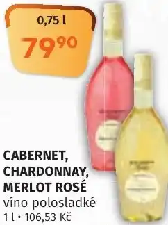 CABERNET, CHARDONNAY, MERLOT ROSÉ