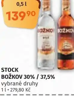 Trefa STOCK BOŽKOV 30% / 37,5% nabídka