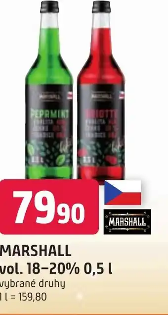 Trefa MARSHALL vol. 18-20% 0,5L nabídka