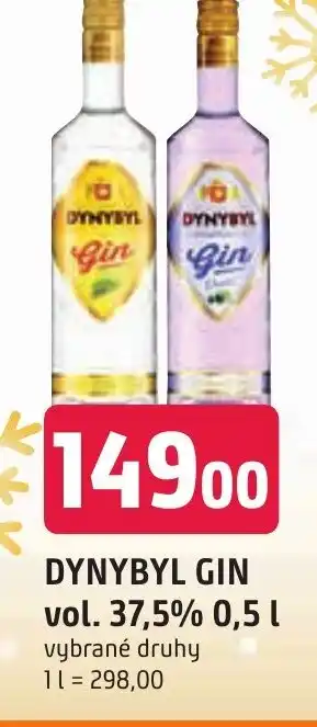 Trefa DYNYBYL GIN vol. 37,5% 0,5 L nabídka