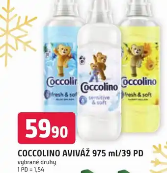 Trefa COCCOLINO AVIVÁŽ 975 ml/39 PD nabídka