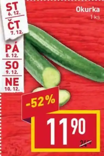 Billa Okurka nabídka