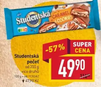 Billa Studentská pečeť nabídka