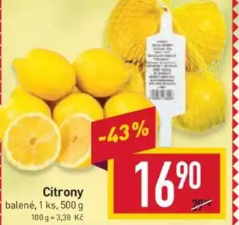 Billa Citrony nabídka