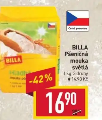 Billa BILLA Pšeničná mouka světlá nabídka