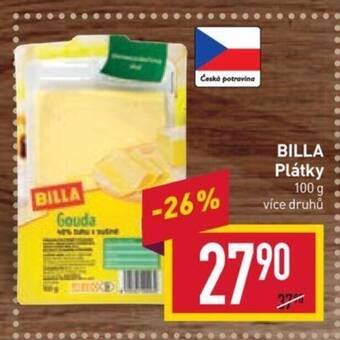 Billa BILLA Plátky nabídka