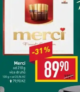 Billa Merci nabídka