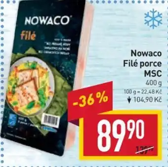 Billa Nowaco Filé porce MSC nabídka