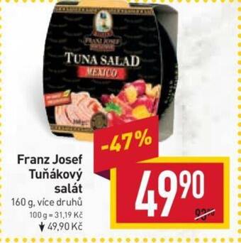Billa Franz Josef Tuňákový salát nabídka