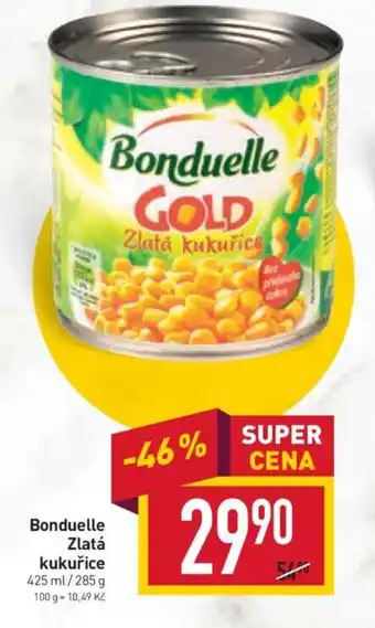 Billa Bonduelle Zlatá kukuřice nabídka