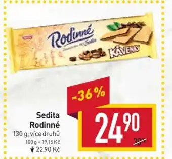 Billa Sedita Rodinné nabídka