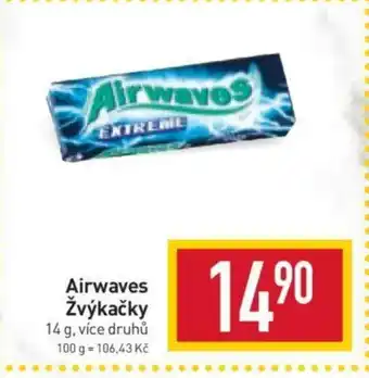 Airwaves Žvýkačky