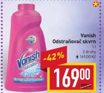 Billa Vanish Odstraňovač skvrn nabídka