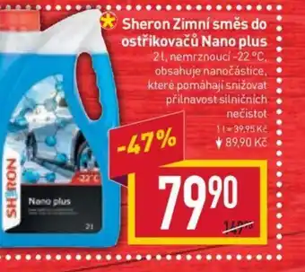 Billa Sheron Zimní směs do ostřikovačů Nano plus nabídka