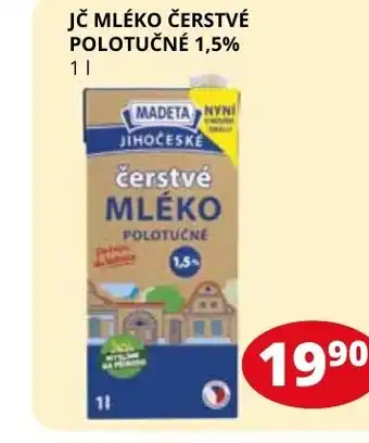 Flop JČ MLÉKO ČERSTVÉ POLOTUČNÉ 1,5% nabídka