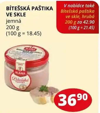 Flop BÍTEŠSKÁ PAŠTIKA VE SKLE nabídka