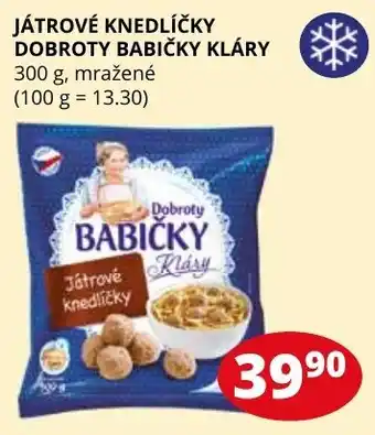 Flop JÁTROVÉ KNEDLÍČKY DOBROTY BABIČKY KLÁRY nabídka