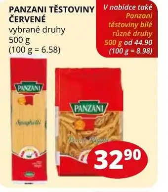 Flop PANZANI TĚSTOVINY ČERVENÉ nabídka