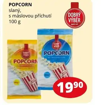 Flop POPCORN slaný, s máslovou příchutí 100 g nabídka