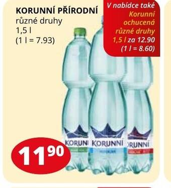 Flop KORUNNÍ PŘÍRODNÍ nabídka