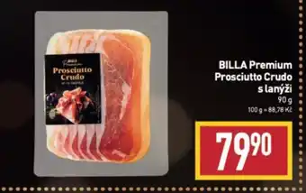 Billa BILLA Premium Prosciutto Crudo s lanýži 90 g nabídka