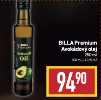 Billa BILLA Premium Avokádový olej 250 ml nabídka