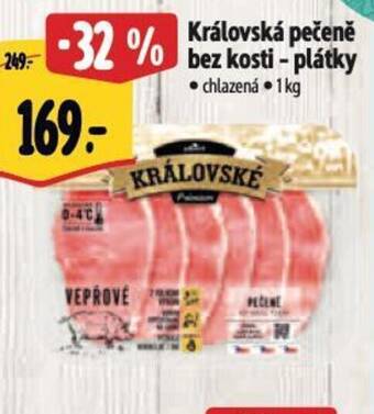 Albert Královská pecene bez kosti - plátky nabídka