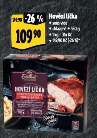 Albert Hovězí lička nabídka