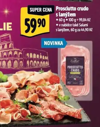 Albert Prosciutto crudo s lanýžem 60 g nabídka