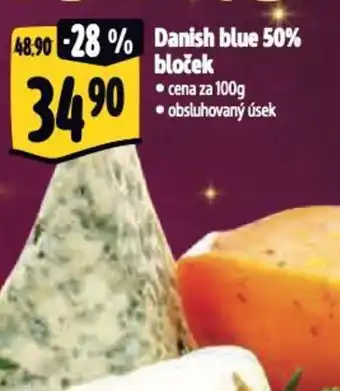 Albert Danish blue 50% bloček nabídka