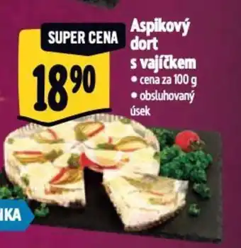 Albert Aspikový dort s vajíčkem nabídka