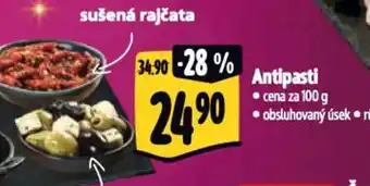 Albert Antipasti nabídka