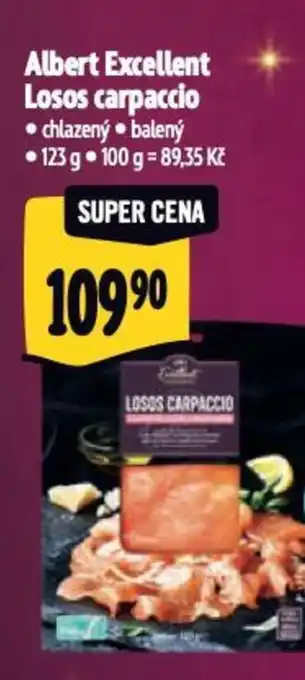 Albert Albert Excellent Losos carpaccio nabídka
