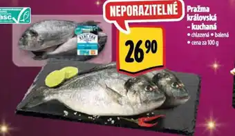 Albert Pražma královská - kuchaná nabídka