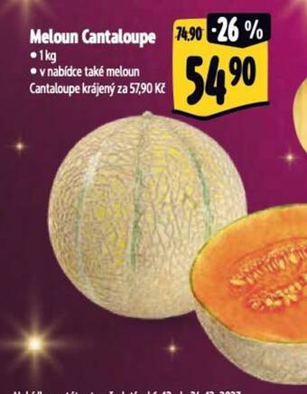 Albert Meloun Cantaloupe 1 kg nabídka